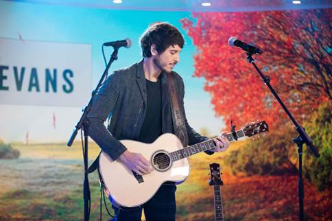 Morgan Evans on TODAY show