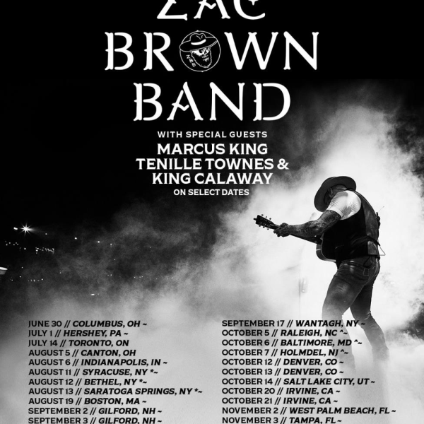 ZAC BROWN BAND ANNOUNCES 2023 “FROM THE FIRE TOUR,” MARKING THEIR 10TH NORTH AMERICAN TOUR