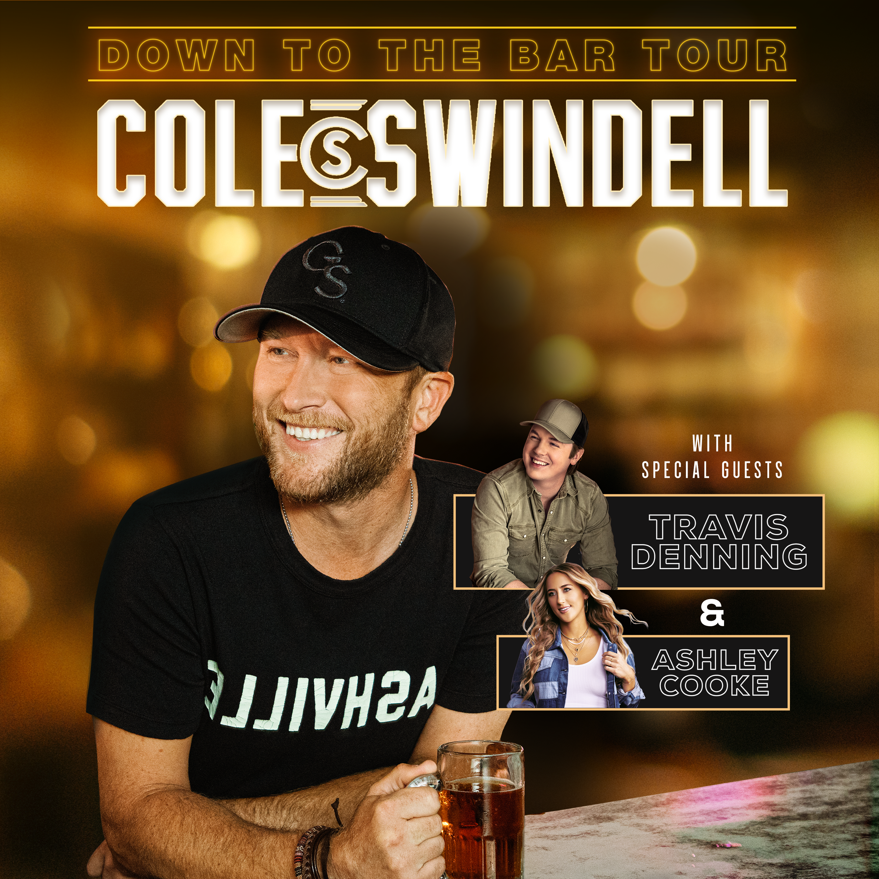 COLE SWINDELL LAUNCHES HIS HEADLINING DOWN TO THE BAR TOUR