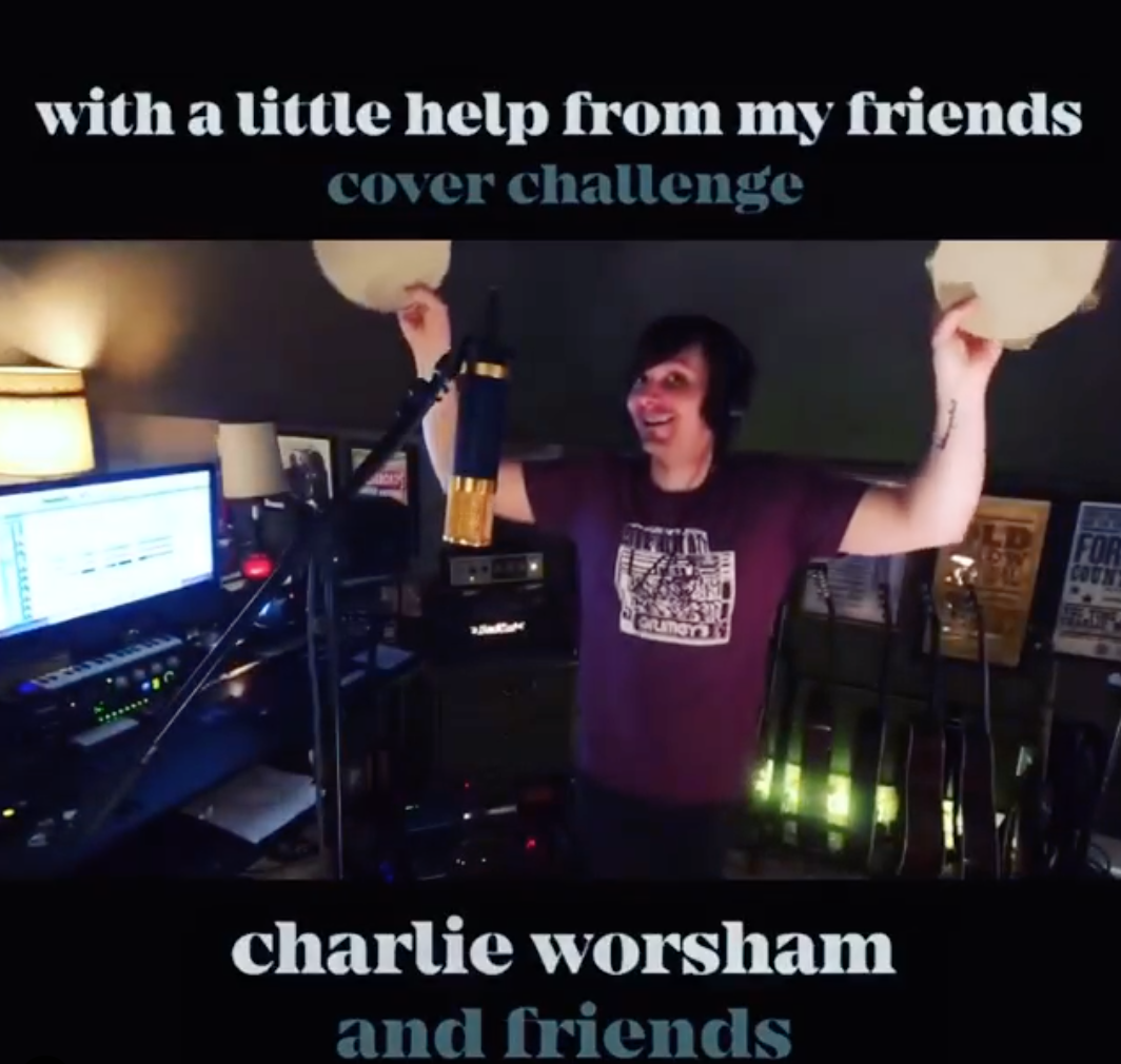 CHARLIE WORSHAM GETS BY WITH A LITTLE HELP FROM HIS FRIENDS IN BRAND NEW COVER CHALLENGE VIDEO
