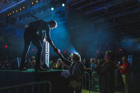 FROM FAN MOMENTS TO PHILANTHROPY: CHRIS JANSON'S MISSION TO SPREAD GOOD VIBES IS NEVER "DONE"
