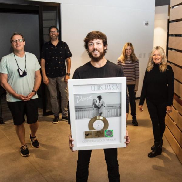 CHRIS JANSON'S "DONE" CERTIFIED GOLD