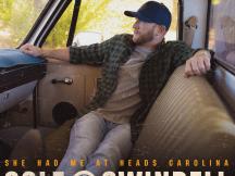 COLE SWINDELL STAYS AT THE TOP OF THE CHARTS FOR THIRD CONSECUTIVE WEEK WITH “SHE HAD ME AT HEADS CAROLINA”