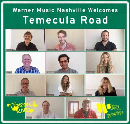 WARNER MUSIC NASHVILLE SIGNS COUNTRY TRIO TEMECULA ROAD